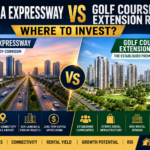 Dwarka Expressway vs Golf Course Extension Road investment comparison