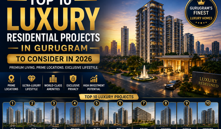 Top luxury residential projects in Gurugram 2026